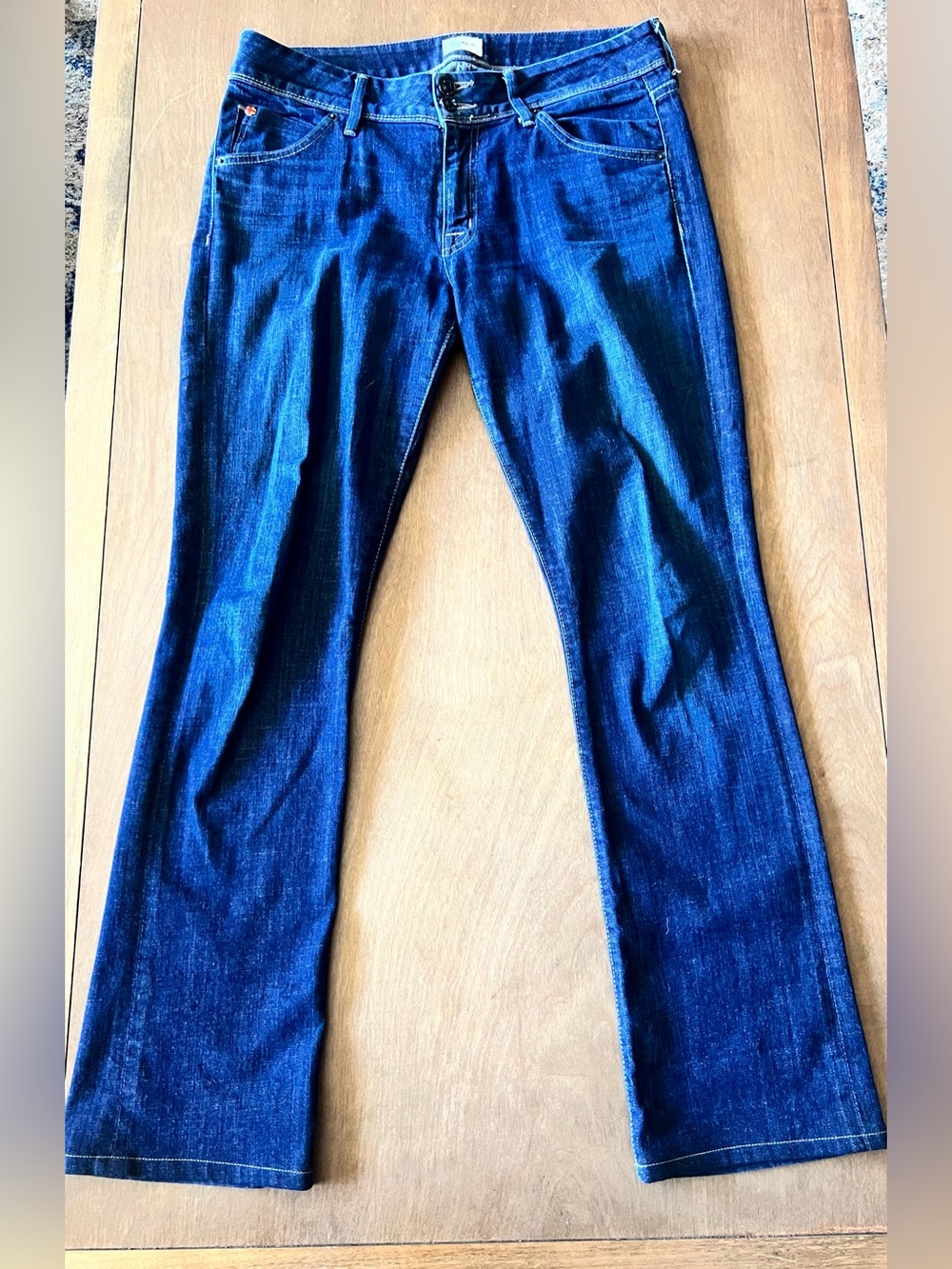 Hudson Jeans Women's Dark Blue Boot-Cut Jeans